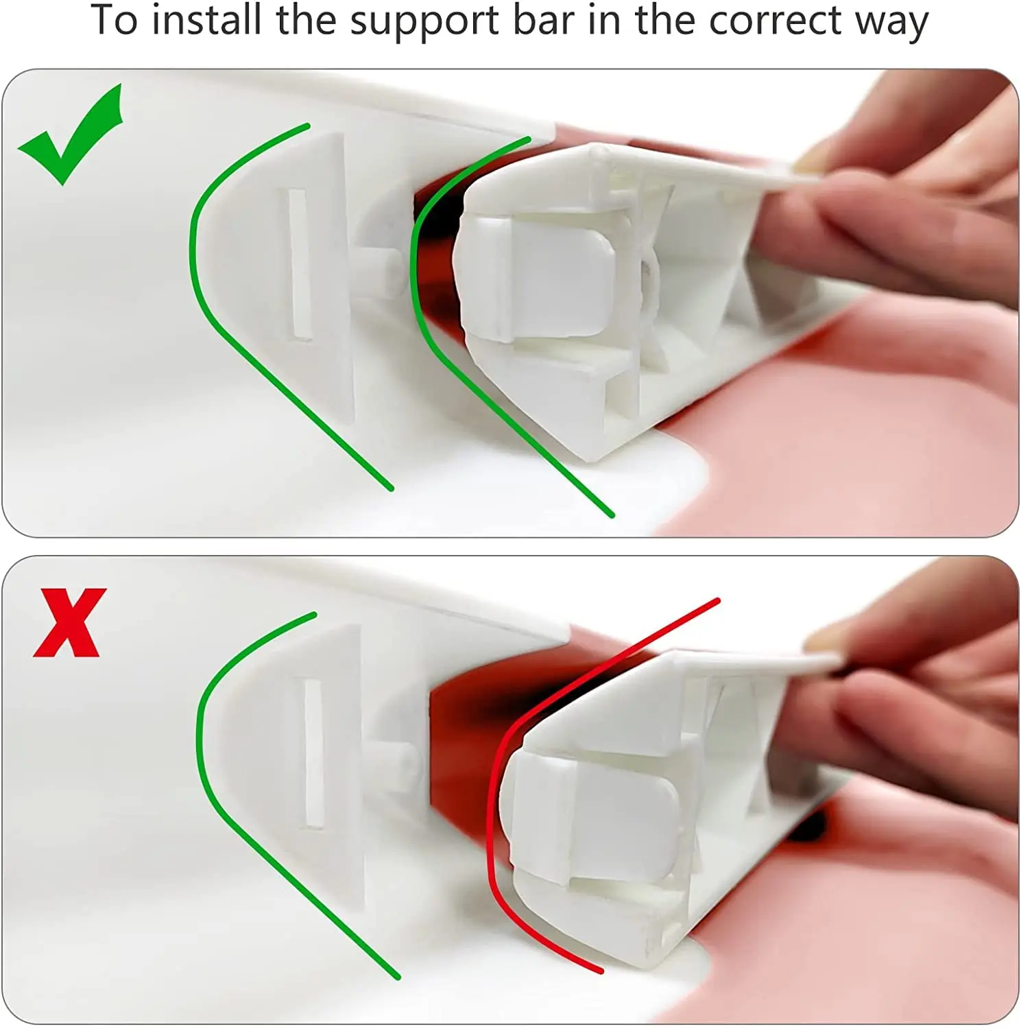 Collapsible Baby Bathtub with Digital Thermometer, Safety Heat Sensor