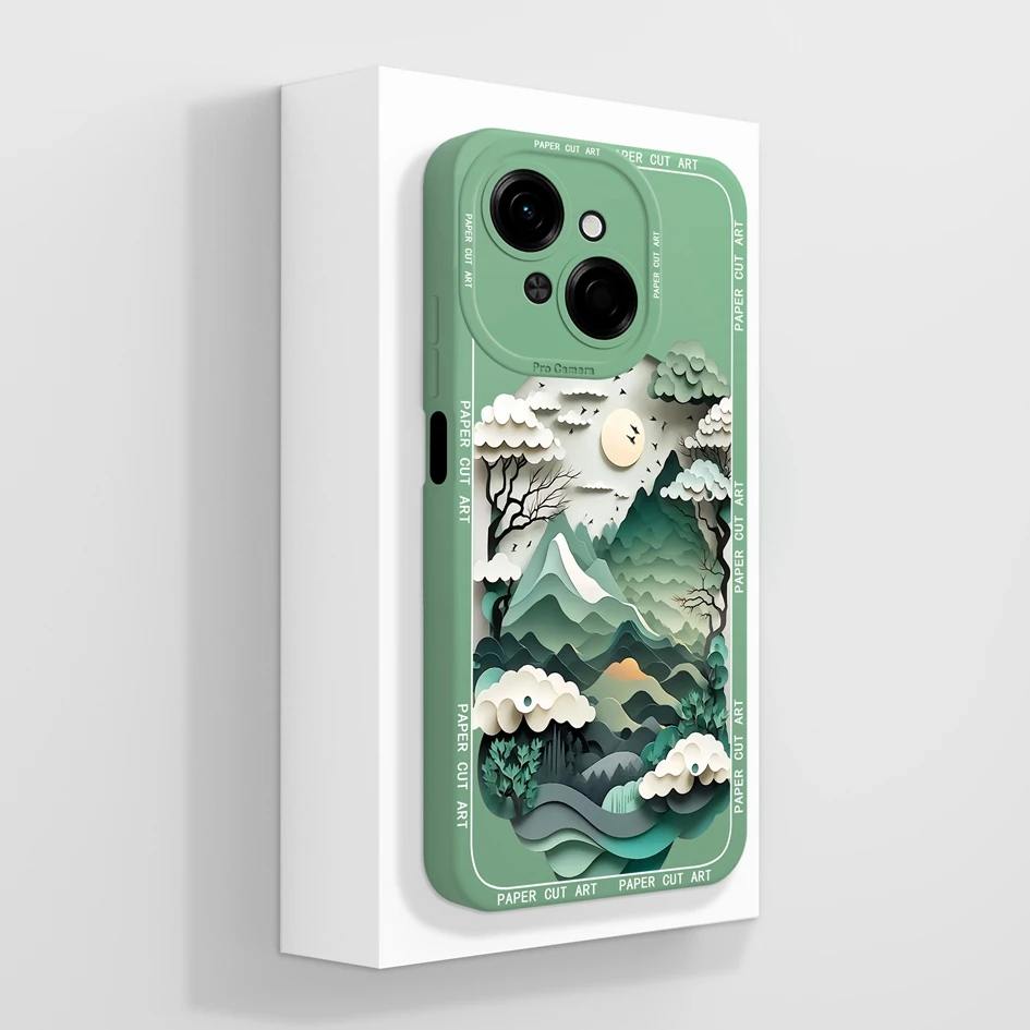 Stylish Avocado Soft Silicone Shockproof Phone Case