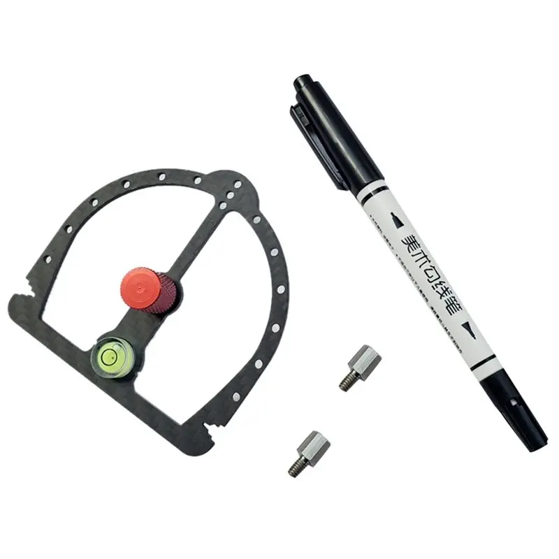 Reliable-4X RC 자동차 바디 쉘 휠 눈썹 펜 RC 자동차 쉘 휠 절단 도구 위치 지정 도구 DIY 도구