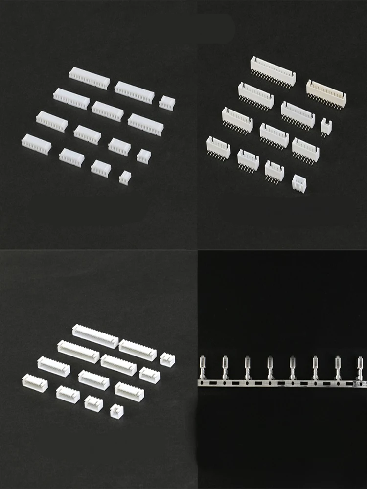 10PCS JST Stecker 2,54/2,0/1,0/1,5/1,25mm Pitch Buchse Micro PCB Stecker 10/9/8/7/6/5/4/3/2P Bord zu Draht Gehäuse Anschlüsse – Detail 2