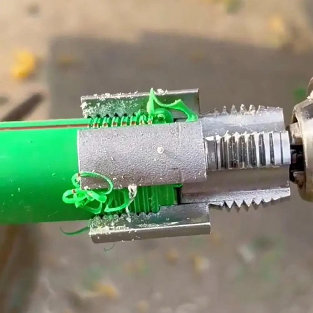 4/6 Points Water Pipe Thread Opener Inside and Outside Together Universal Pvc Water Pipe Internal Thread Opener