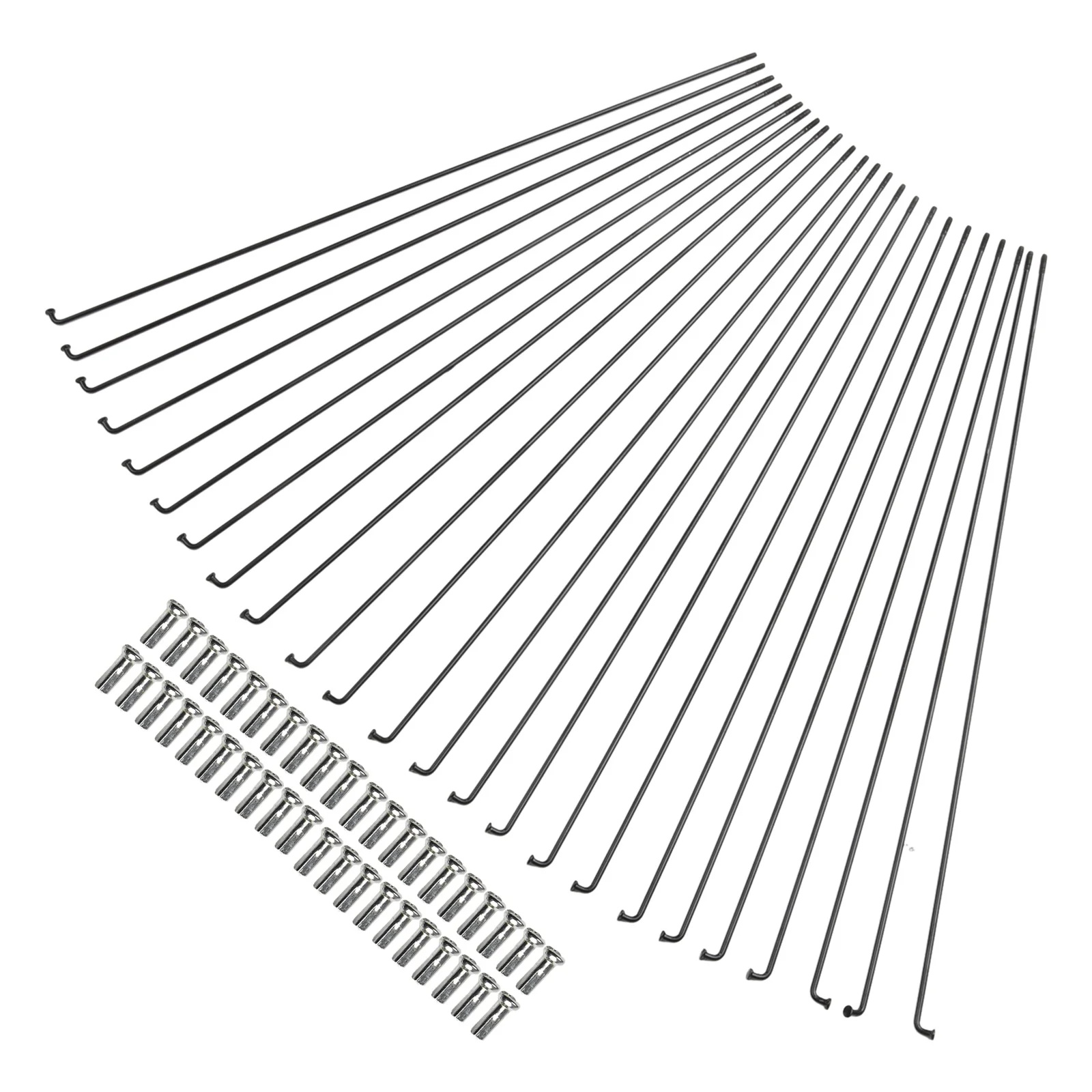 NIPPLES SPOKES 261MM 270MM 287MM For 27.5/26/29 Bikes And HUBS High Quality Steel + Steel Cap MTB Bike Durable bicycle spokes,bike spokes nipples