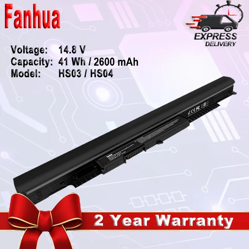 

Аккумулятор для ноутбука Fanhua 14,8 V HS04 HS03 для HP Pavilion 240 245 250
