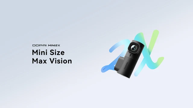 DDPAI MINI 2X Dashcam 2K QHD - 1440P Auto Kamera Mit WiFi & Parküberwachung