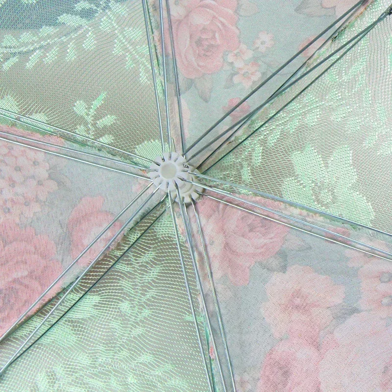 Kitchen Gadgets Cooking Tools Portable Umbrella Food Cover Anti-Mosquito Meal Cover Lace Dining Table Home Food Cover