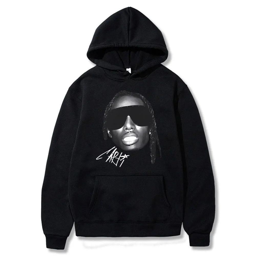 

Rapper Playboi Carti Big Face Graphic Hoodie Men Hip Hop Vintage Fleece Sweatshirt Streetwear Male Fashion Rock Oversize Hoodies