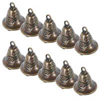 20 Pcs Bell Feng Shui Bells Metal Alloy Versatile Hanging Ornaments Pendants Decorations Statues Retro 2
