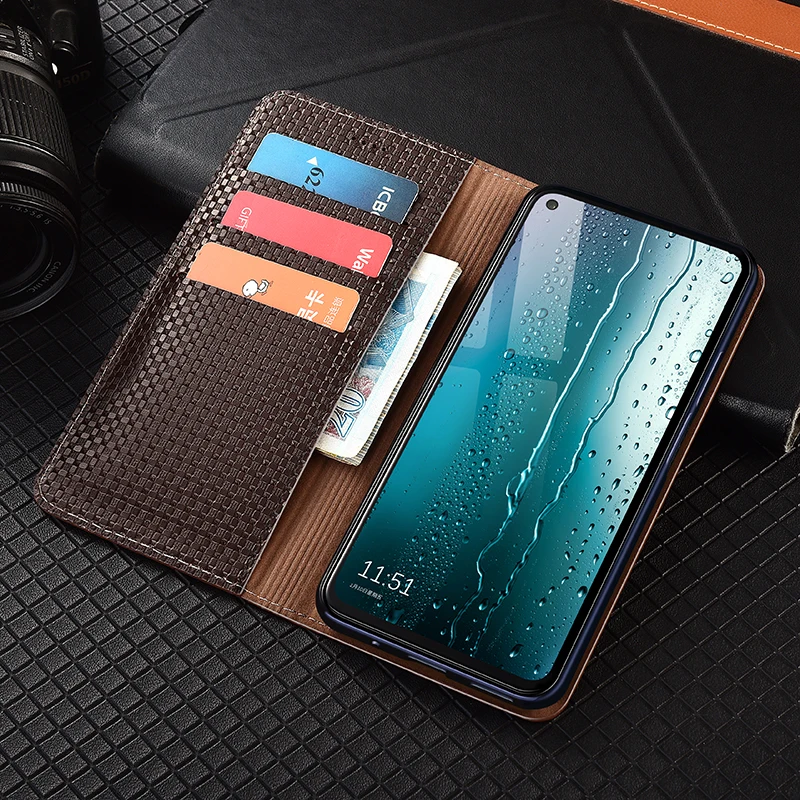 Business Genuine Leather Magnetic Flip Cover For Samsung Galaxy Note 5 8 9 10 20 Plus Pro Ultra Case Luxury Wallet