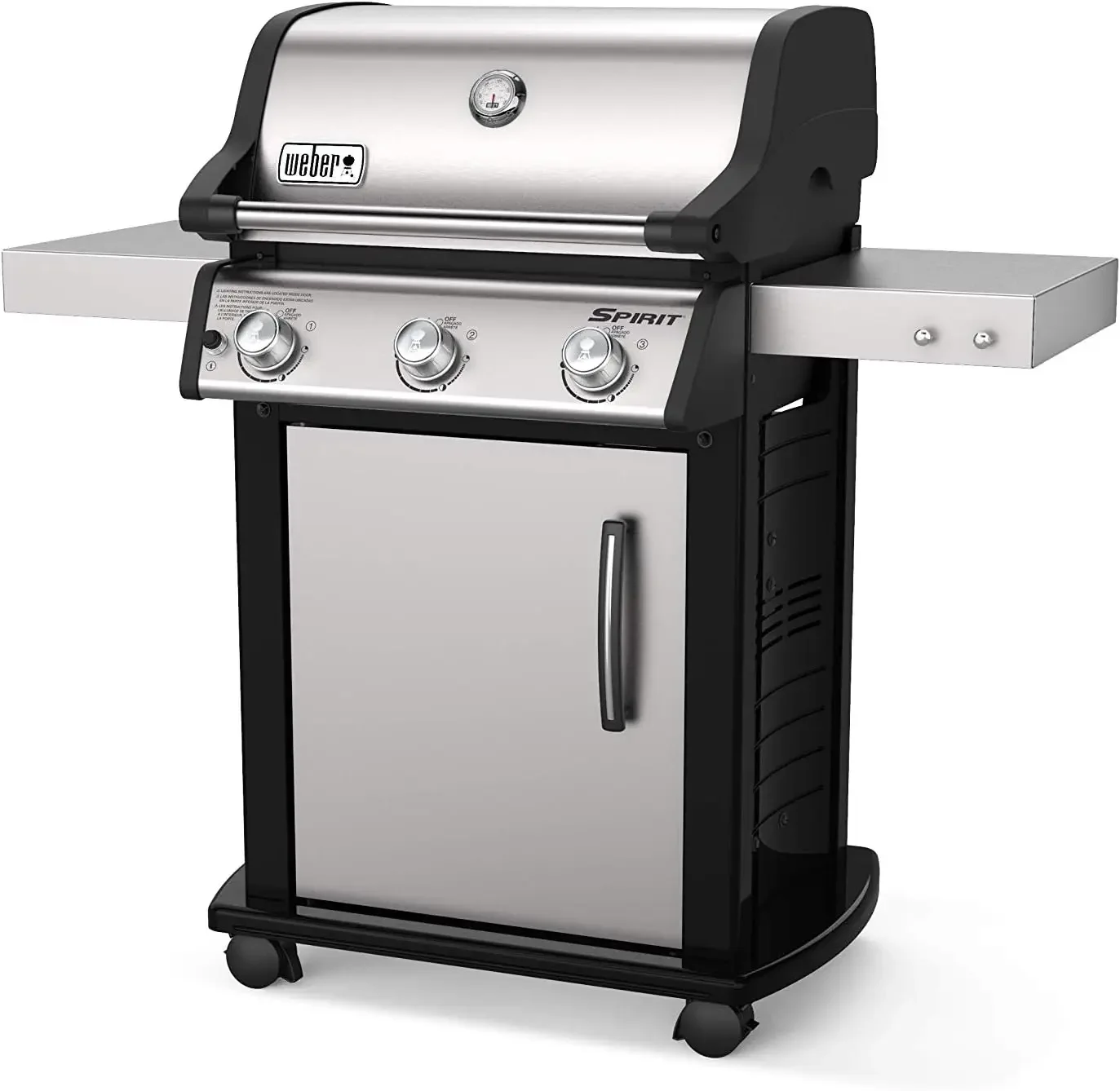 

Weber Spirit S-315, газовый гриль с жидкостью, из нержавеющей стали, новинка