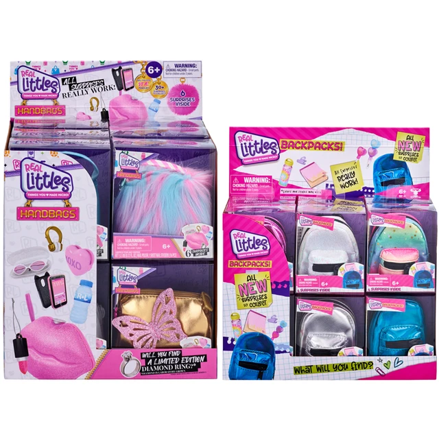 Original Real Littles Backpack Mini Bags Single Pack Collection