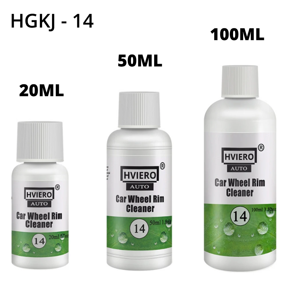 Repair14 20ml-100ml Portable Car Rim Wheel Ring Cleaner car cleaning agent High Concentrate Tire Detergent Cleaning Agent Dent Remover