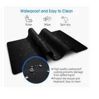 Samurai Warrior Mouse Pad Gamer Computer Accessories Keyboard Table Mat Black Mousepad Company Gaming Laptop Desk Accessory Pc 5