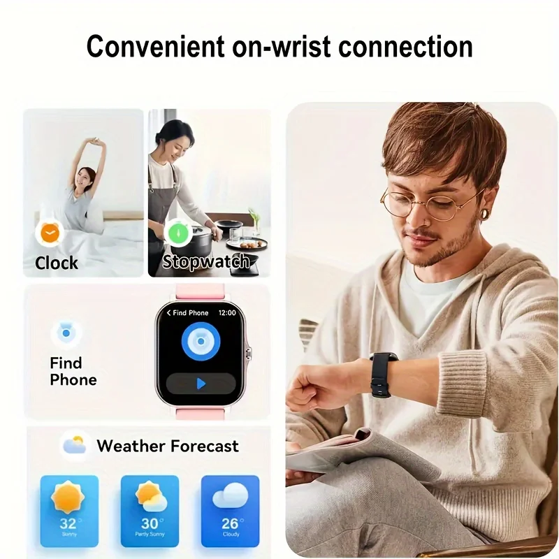2025 Smart Watch with Call & Fitness Features 2