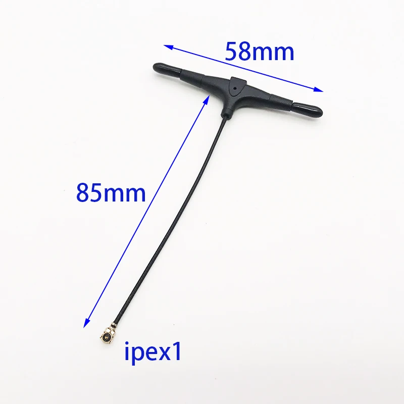 Mini 2,4G T-Typ Antenne IPX1 für RC FPV Drone Freestyle TBS CRSF Nano RX Tacer ELRS EP1 Radio empfänger Long Range DIY Teile – Detail 6