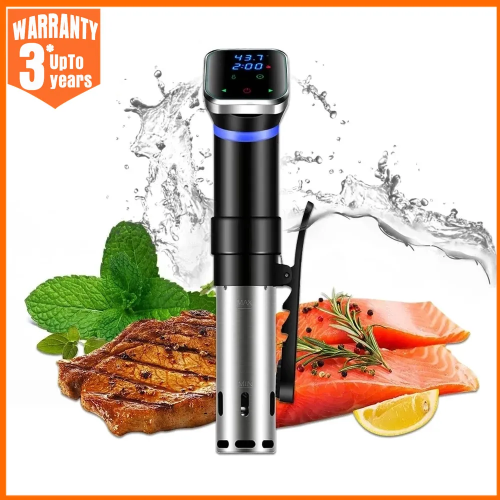 Waterproof 1100W IPX7 Vacuum Food Sous Vide Cooker Immersion Circulator  Accurate Cooking With LED Digital Display - AliExpress