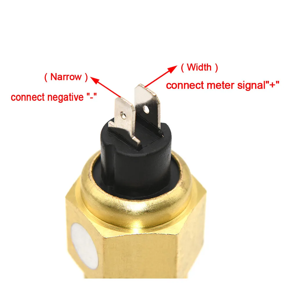 범용 엔진 계량기 수온 센서, 1 피스, 14mm, 17mm, 21mm, 1/4 NPT 3/8NPT 1/2NPT