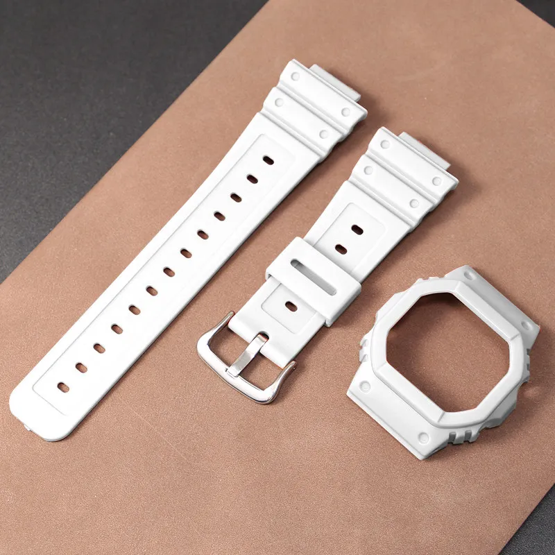 Silicone Watch Strap for Men - Small Square Design