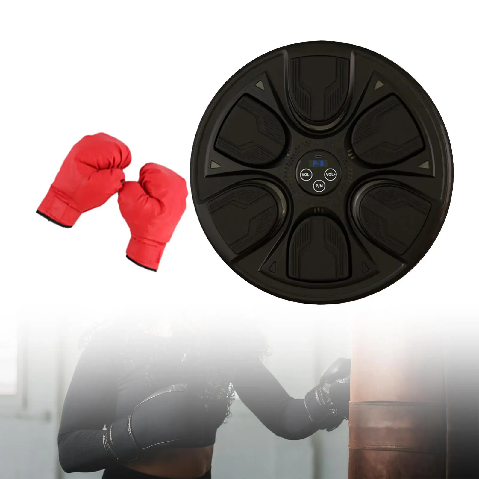 Music Boxing Training Machine Music Boxing Wall Target for Karate Indoor Mma