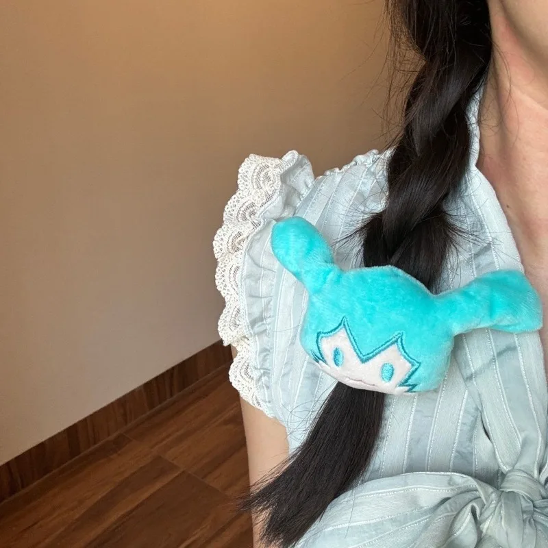 Cute Cartoon Scrunchies, New Girlish Hair Accessories with High Elasticity