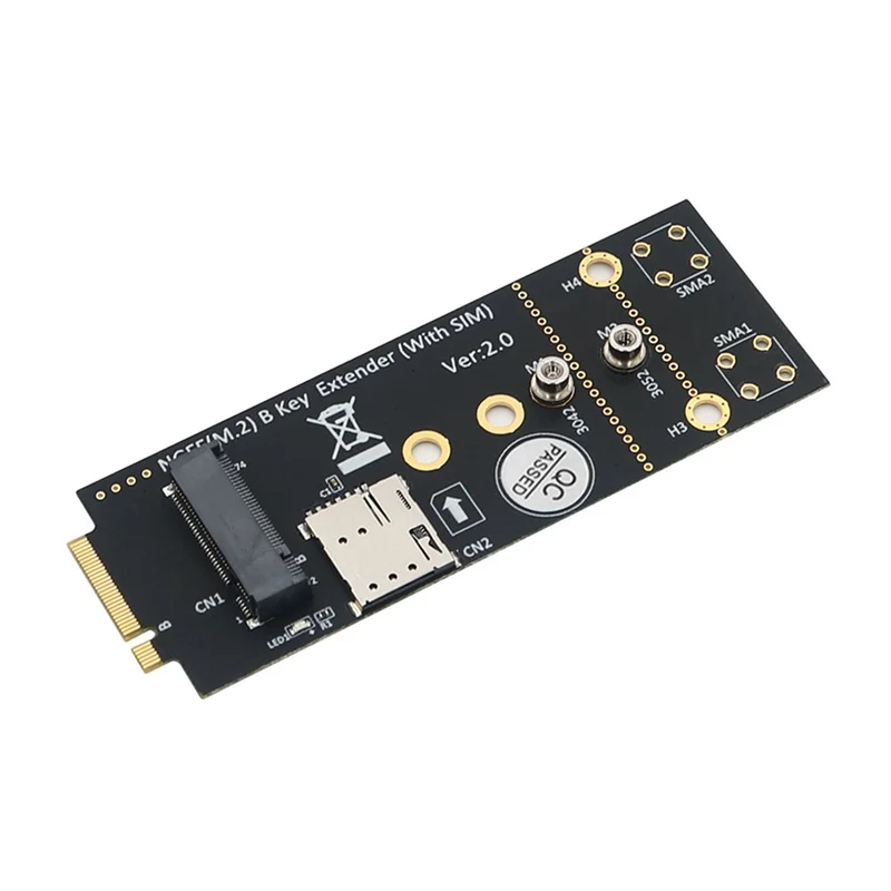 3G/4G/5G ���� SIM ������ �ִ� M.2(NGFF) Ű B ����ʹ� NANO SIM ī�� �� 3042/3052 ���� M.2 Ű B ī�� ũ��-AB01�� �����մϴ�.