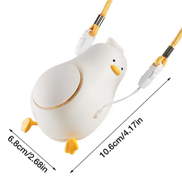 Hordozható Nyaklánc Ventilátor 3 Sebesség Lógási Rajongó Személyi Kézi Zsinórral Nőknek Gyerekek Férfi Férfiak Kültéri - Image 6