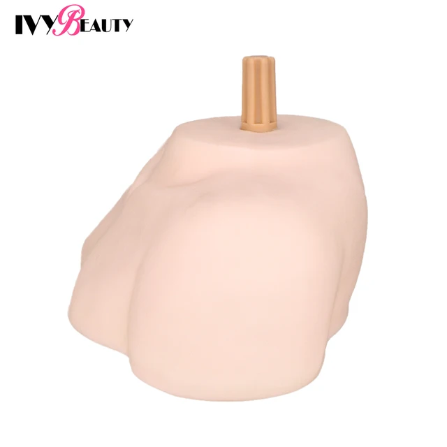 Mannequin Heads Stand Holder Soft PVC Cosmetology Training Doll With  Shoulder Wig Bust Stand Base For Display Hairstyles
