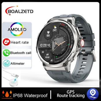 New 1.85-inch Ultra HD Smart Watch GPS Track Bluetooth Call 710 Mah Large Battery Sports Fitness smartwatch For Android & iPhone 8