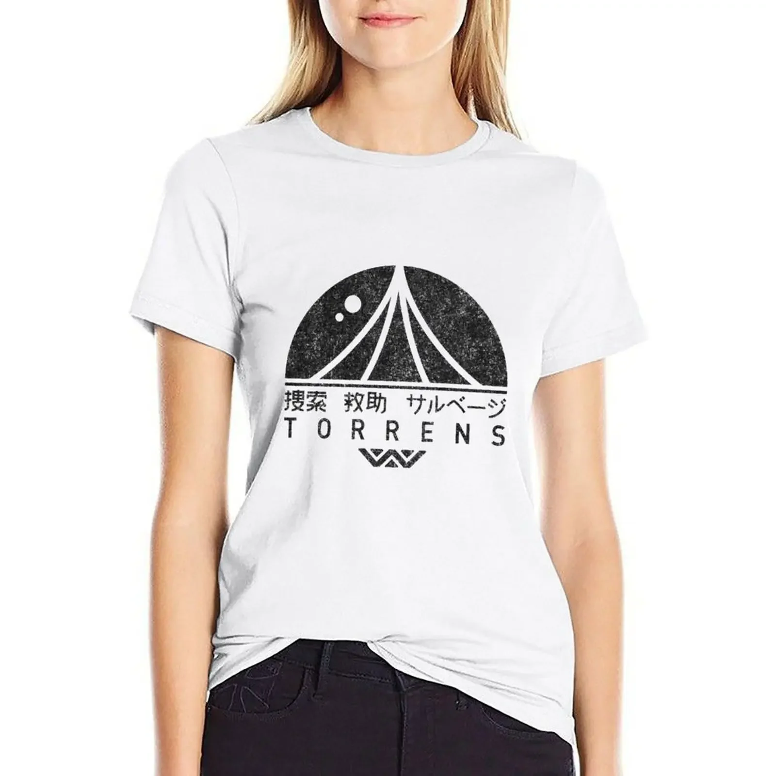 

USCSS Torrens T-shirt hippie clothes Blouse tees workout t shirts for Women