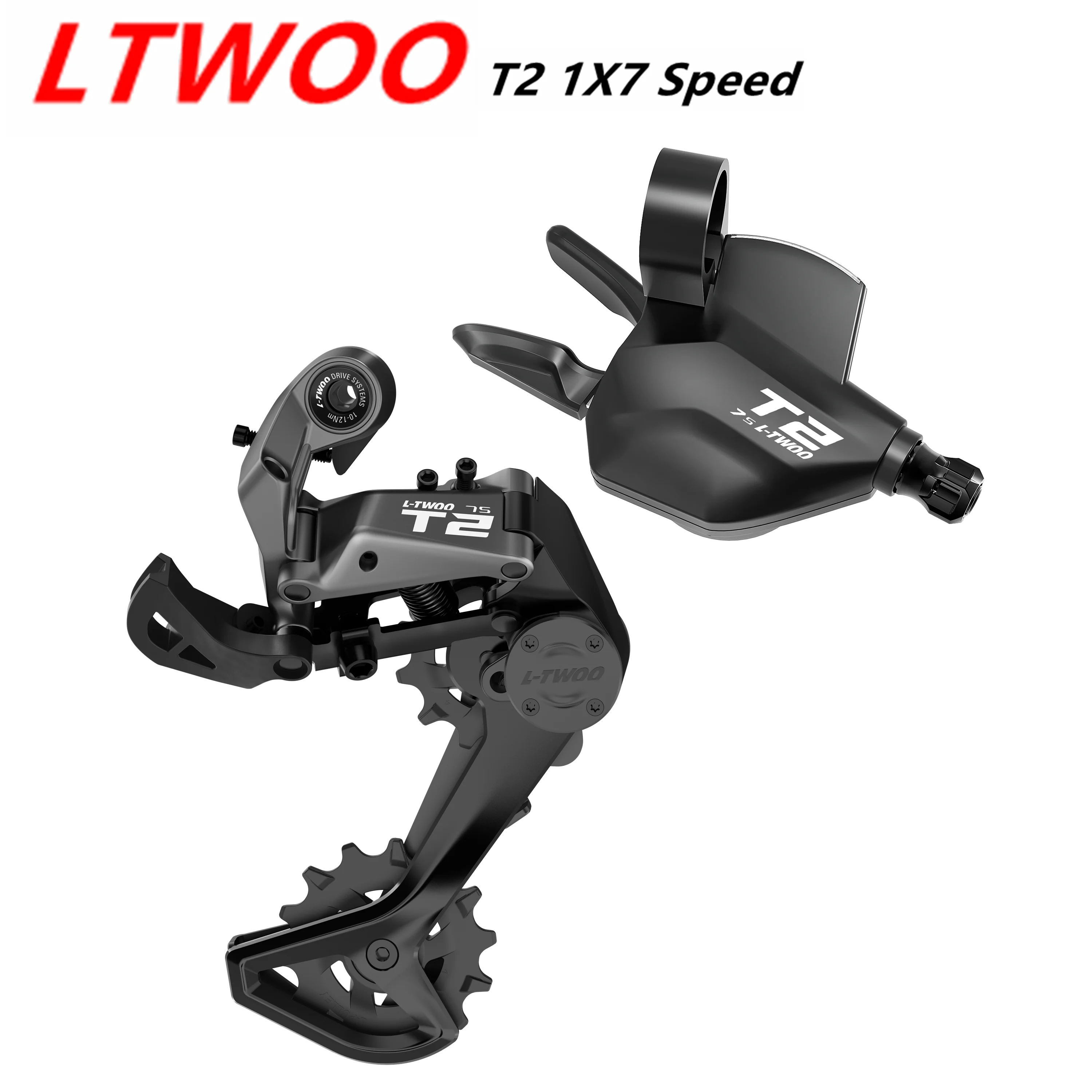 1x7 Speed Composite Plastic Shifter 7s Rear Derailleur Bike Derailleur Bicycle Shift Lever