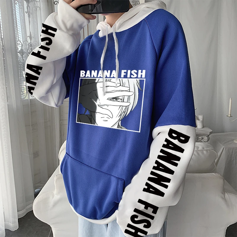 Eiji Okumura Ash Lynx Hoodie Ash Lynx Red Jacket BANANA FISH ASH