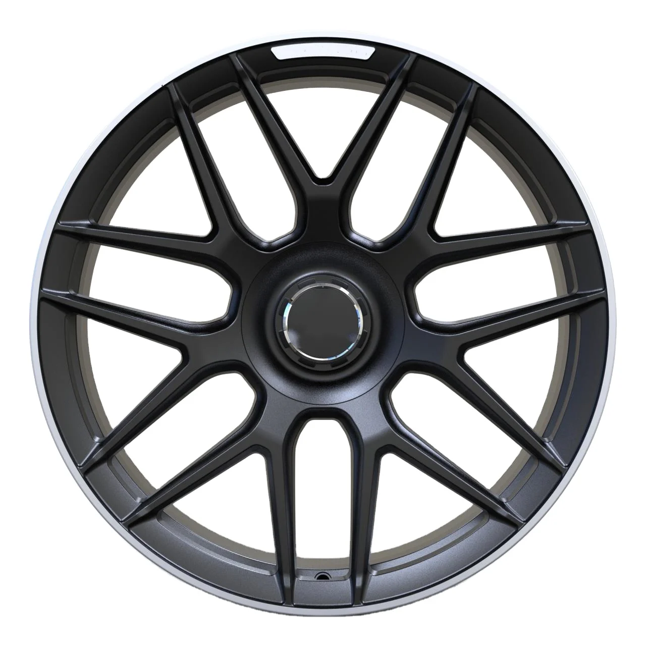

China 6061-T6 aluminum 20*9.5 alloy 5*112 car forged wheels for amg black