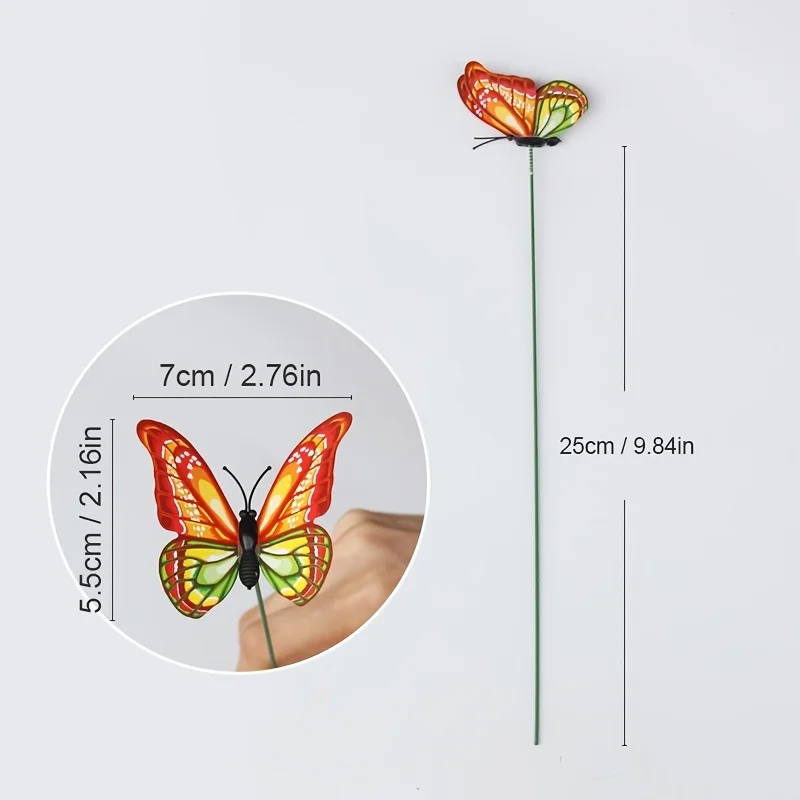 3D Butterfly Garden Stakes 8
