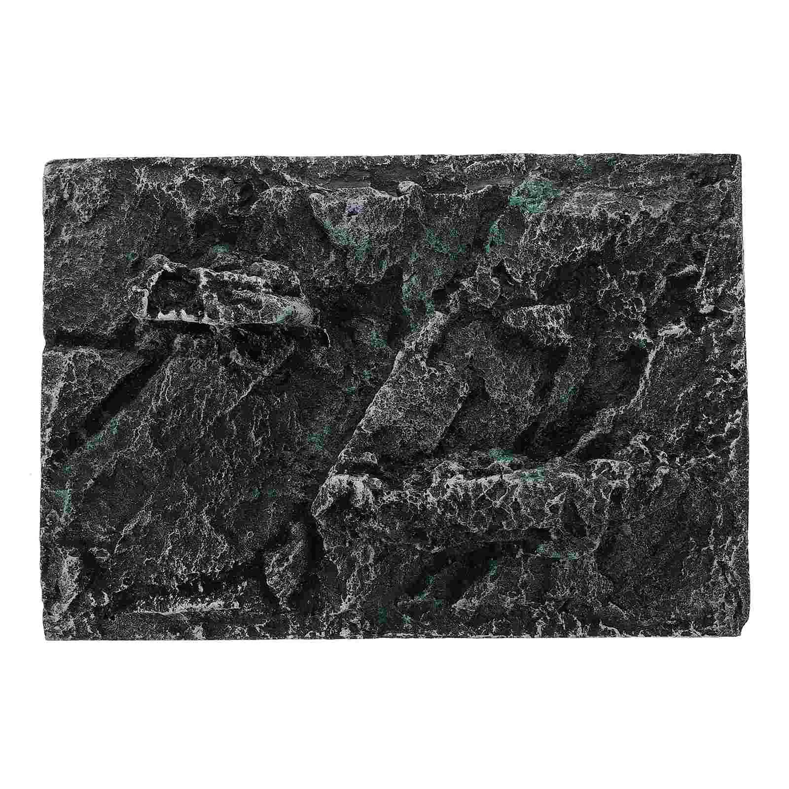 

Terrarium Background Reptile Tank 3D Rock Reptile Backdrop Resin Wall Decor Terrarium Decor Accessories Reptiles Tank