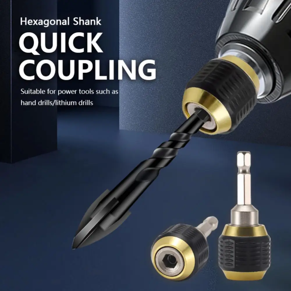 50mm Drill Chuck Screwdriver Impact Driver Adapter 1/4 Hex Shank Drill