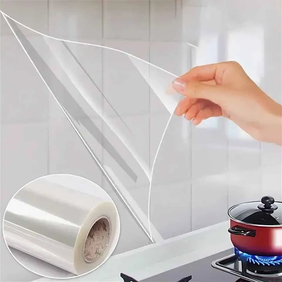 Waterproof Stain-Resistant Removable Adhesive-Free And Electrostatic Transparent Wall Stickers Suitable For Living Room Bedroom.