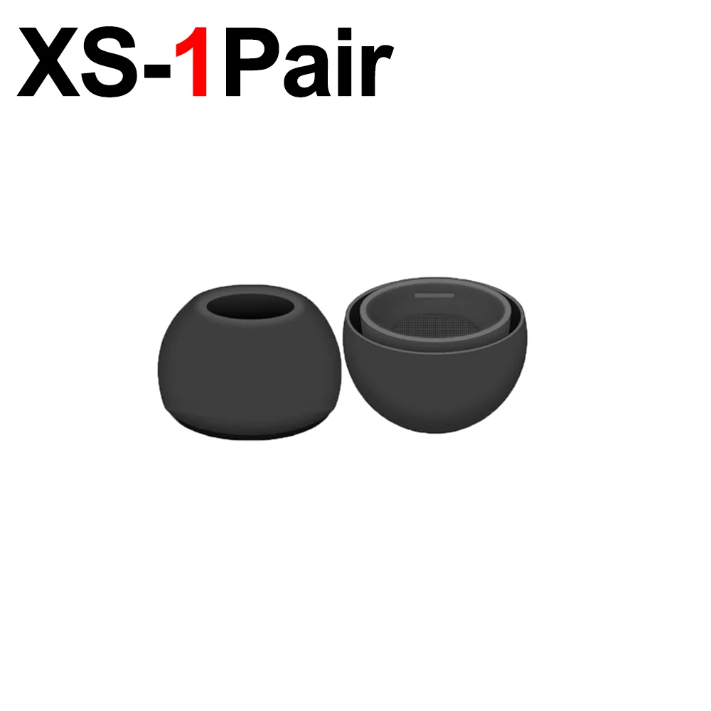 Premium Soft Silicone Anti-Slip Eartips - Comfortable Earbuds with Enhanced Grip