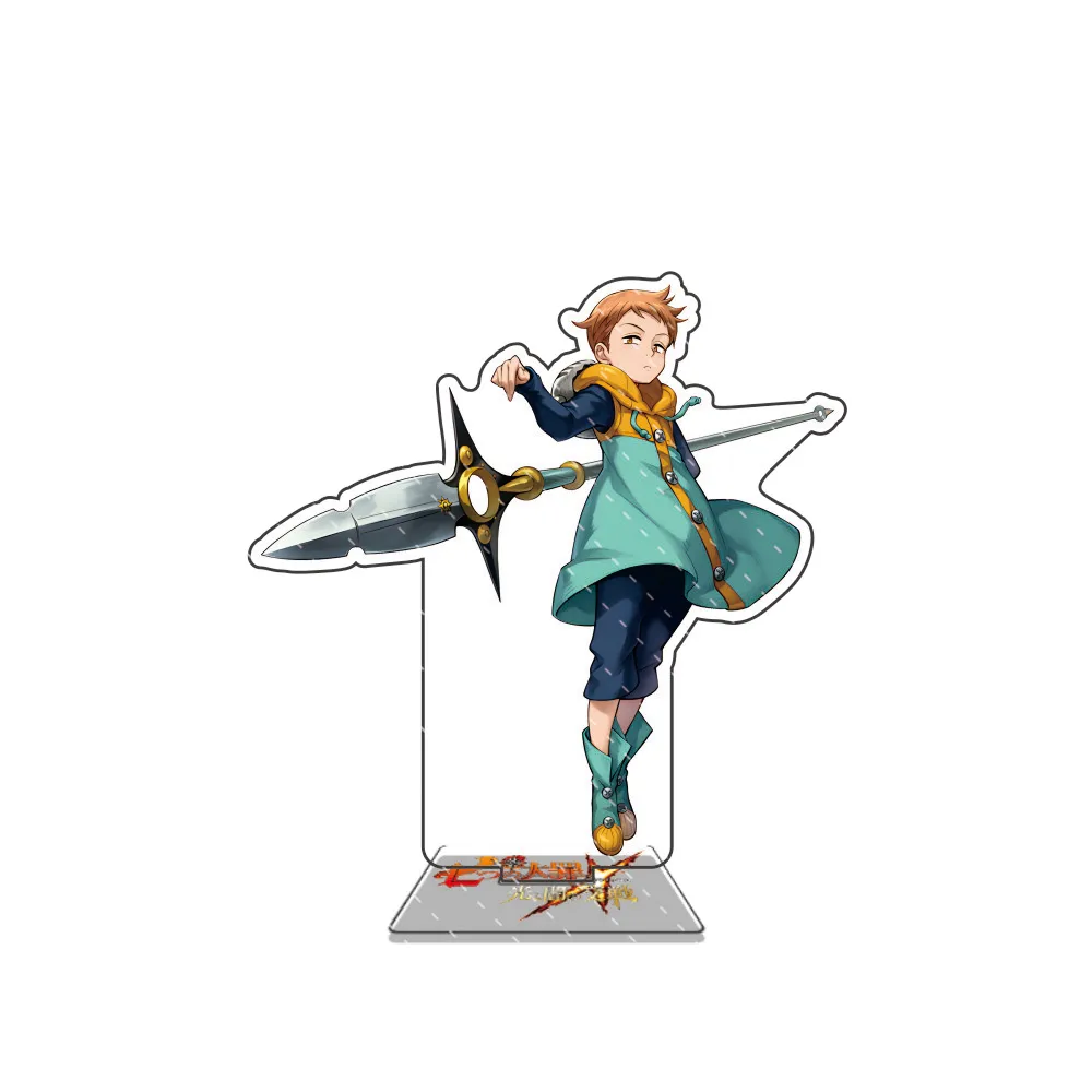 Anime Acrylic Stand Figure - The Seven Deadly Sins Character Display, 15cm Desk Decor and Gift