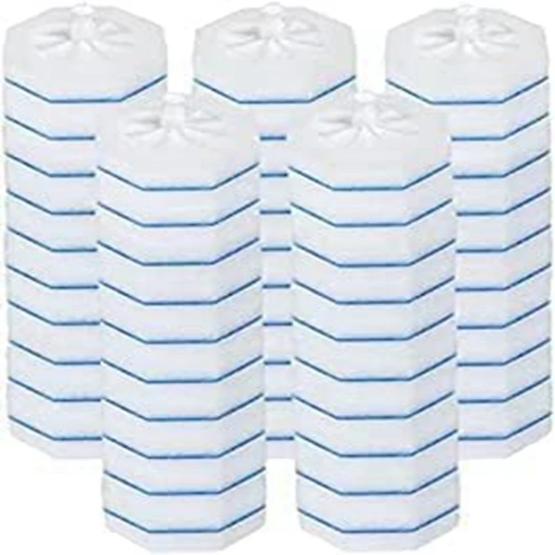 Toilet Brush Wand Disposable Toilet Cleaning Wand Head Compatible Refills 50PCS