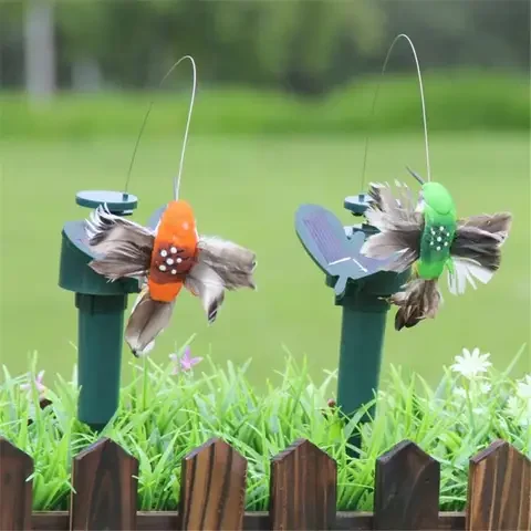

1Pcs Solar Powered Flying Butterfly Bird Sunflower For Yard Garden Stake Ornament Flower Pots Outdoor Decoration Dropshipping