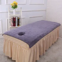 Various sizes Superfine Fiber Soft Beauty Salon Bath Towel Bed  With Hole Massage  Sheet Physiotherapy Big s 1