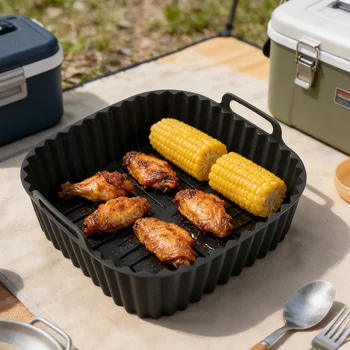 Silicone Air Fryer Basket 1
