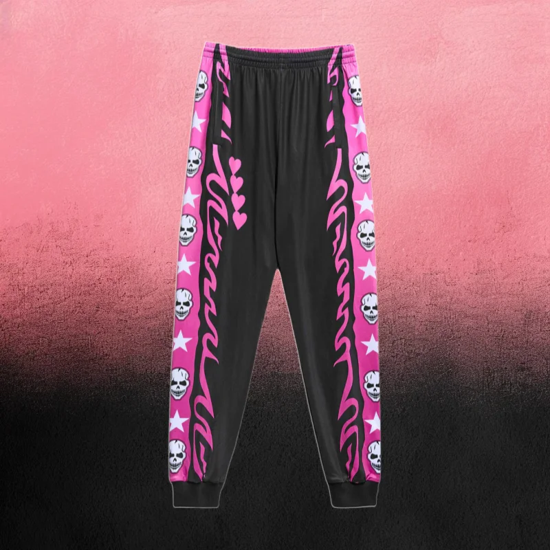 Bret Hitman Hart Royal Rumble 1995 Replica Chalk Line Wwe Wwf Jogger ...