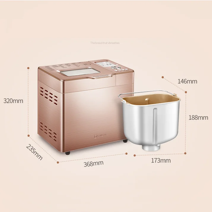 Household Automatic Bread Maker Machine Phone Wireless Intelligent Control Multifunctional DIY Baking Bun Oven