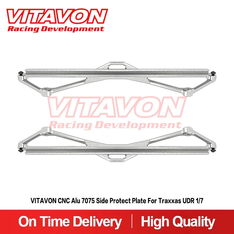 Piastra Di Protezione Laterale Vitavon Cnc Alu 7075 Per Traxxas Udr 1/7