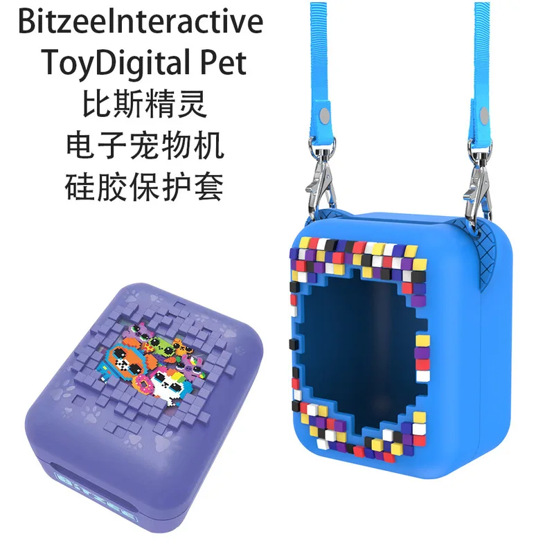 

Электронный силиконовый защитный чехол Bitzeeinteractive Toydigital Pet Biself для домашних животных водонепроницаемый и грязеотталкивающий.