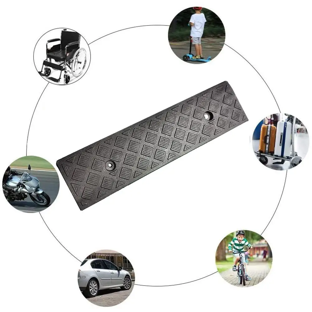 Car Ramp Truck Ramp Ladder Auto Car Threshold Ramp Portable Curb Ramp For Car Trailer Truck Bike