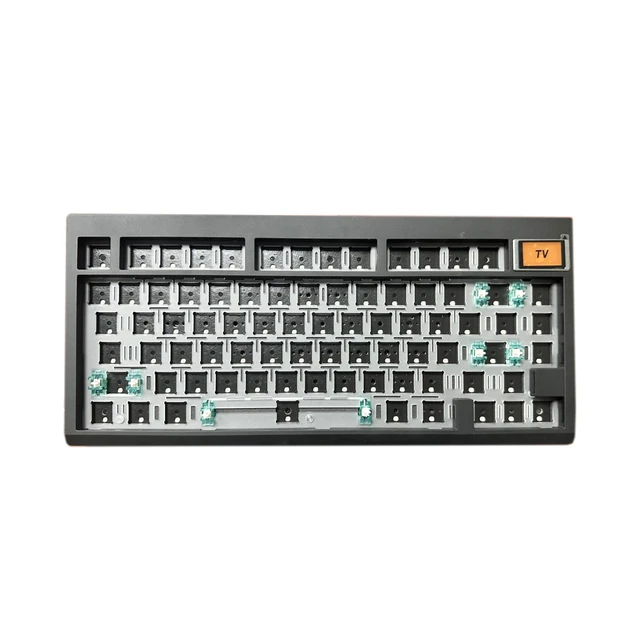 Gmk81メカニカルキーボードキット、ディスプレイ画面、rgbバックライト 