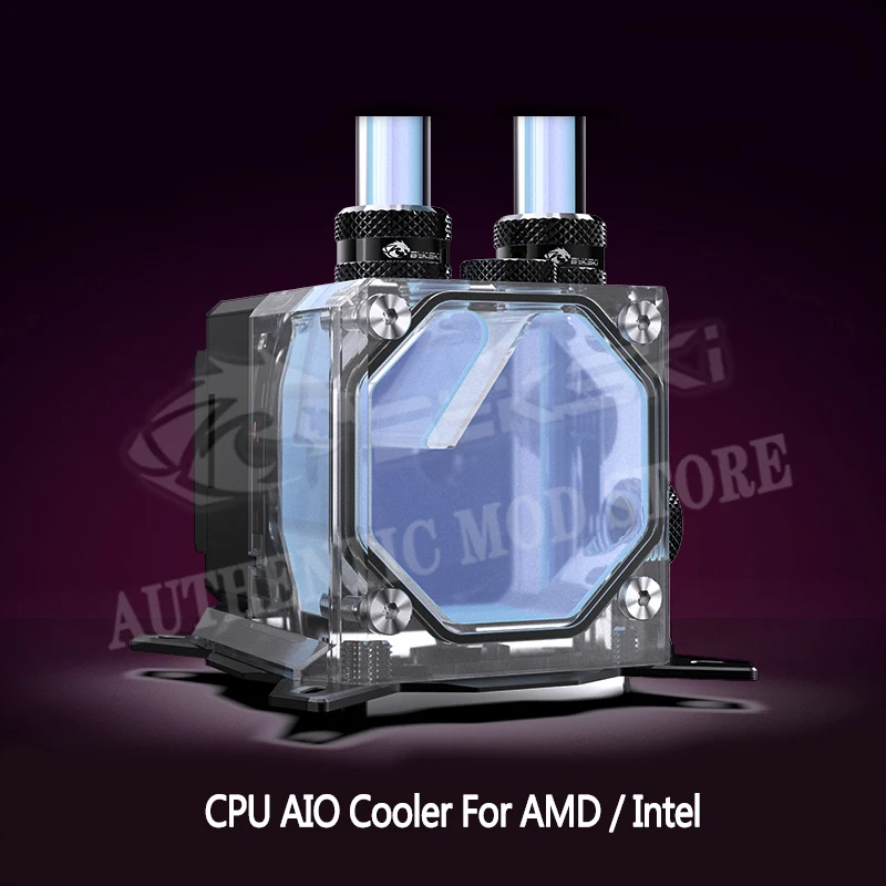 Radiatore Acqua Aio Cpu Bykski Per Amd Ryzen 3600 Am3 Am4/Intel1151 1150 X99 2011 Pwm Serbatoio Pompa Itx Radiatore Armadio Gamer