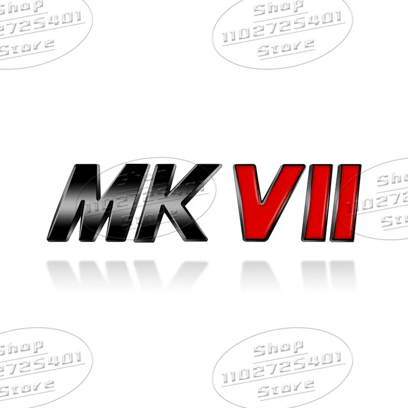 3D Metal Car Decor Emblem Trunk Fender Decal