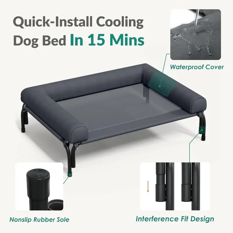 XL Cooling Elevated Dog Cot 4